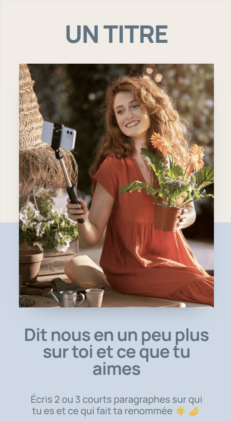 Aperçu d'un bio-folio NYXX 3